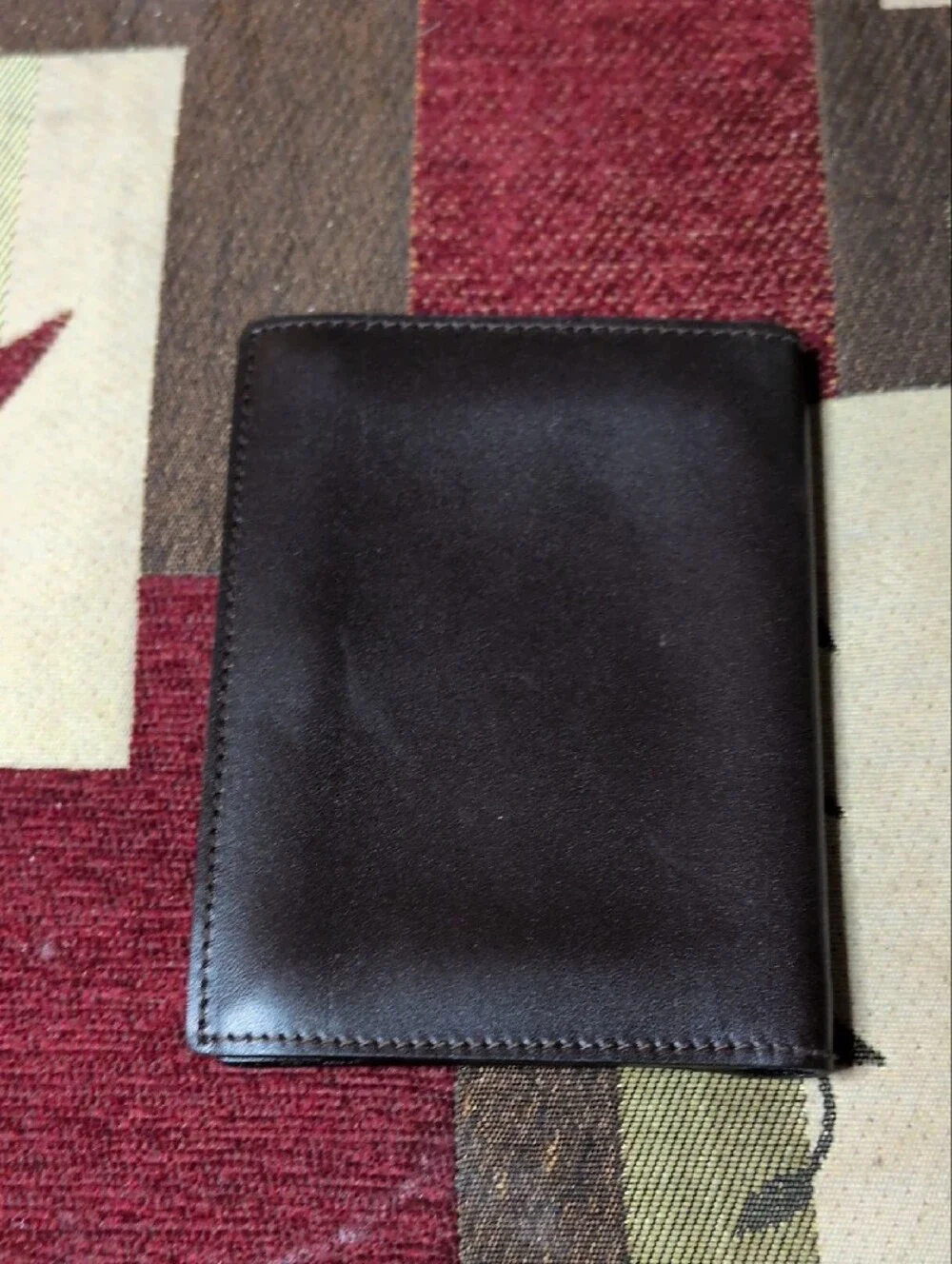 Salvador Ferragamo Men's Leather Bi-Fold Wallet - Brown